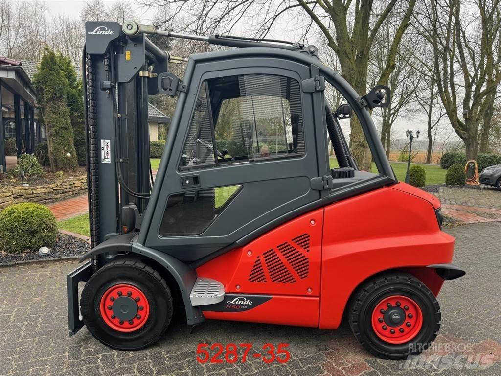 Linde H 50 D 02 600 Stivuitor diesel