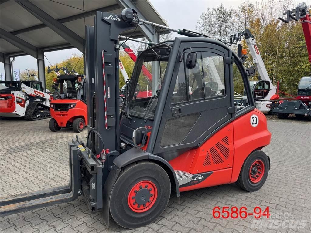 Linde H 50 D - 02 / 600 Stivuitor diesel