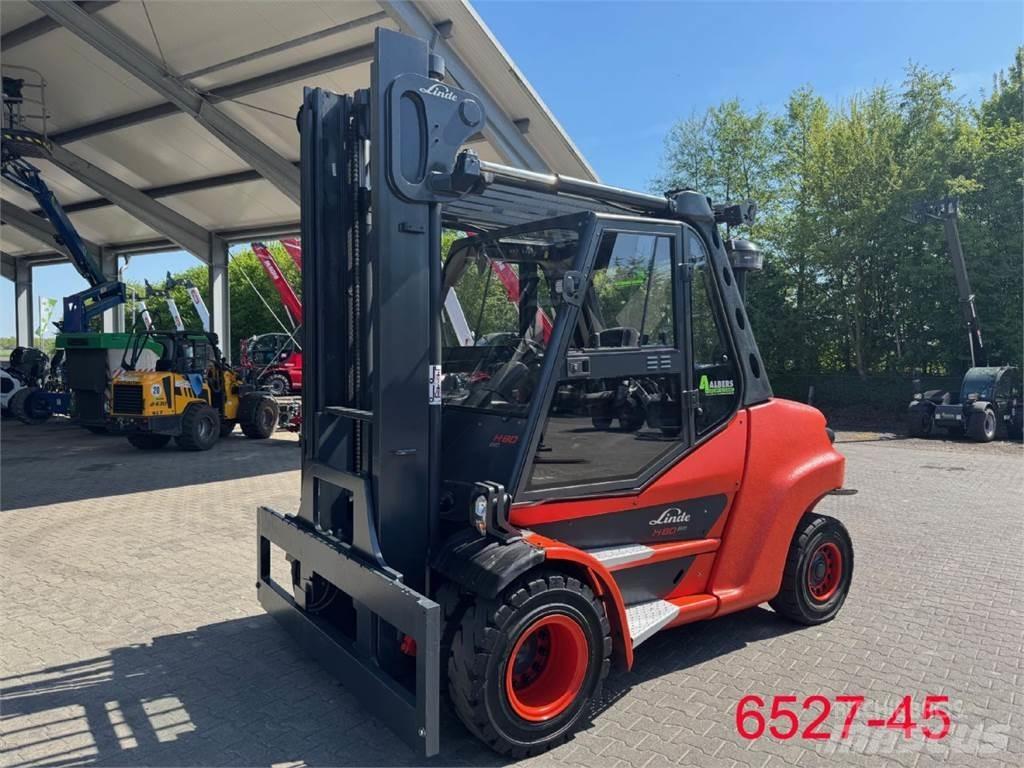 Linde H 80 D 03 / 900 Stivuitor diesel