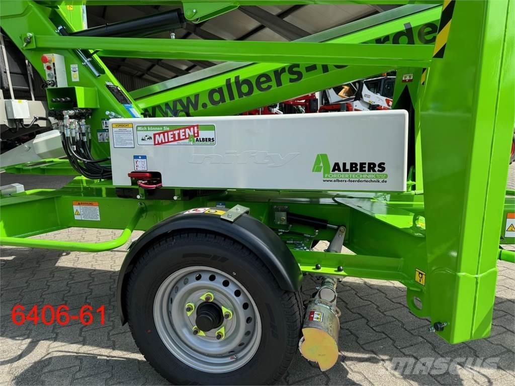 Niftylift 170 TE Platforme aeriene montate pe remorca