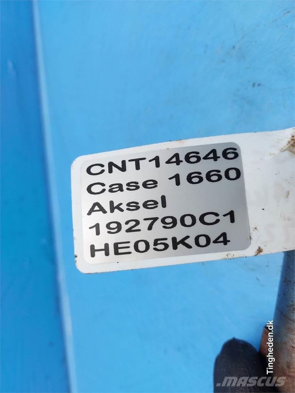 CASE 1660 Accesorii combine agricole
