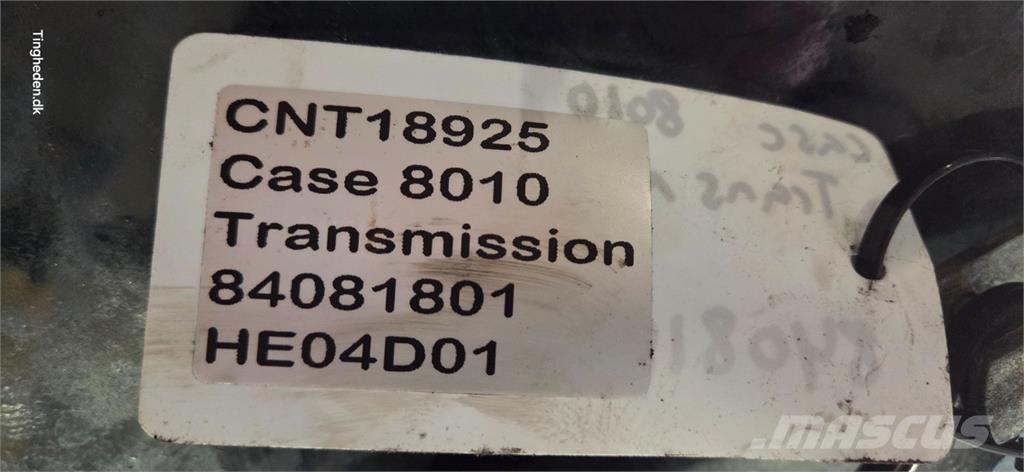 CASE 8010 Transmisie