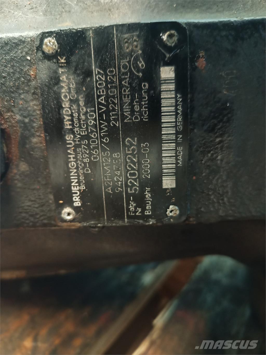 CASE CF80 Hidraulice