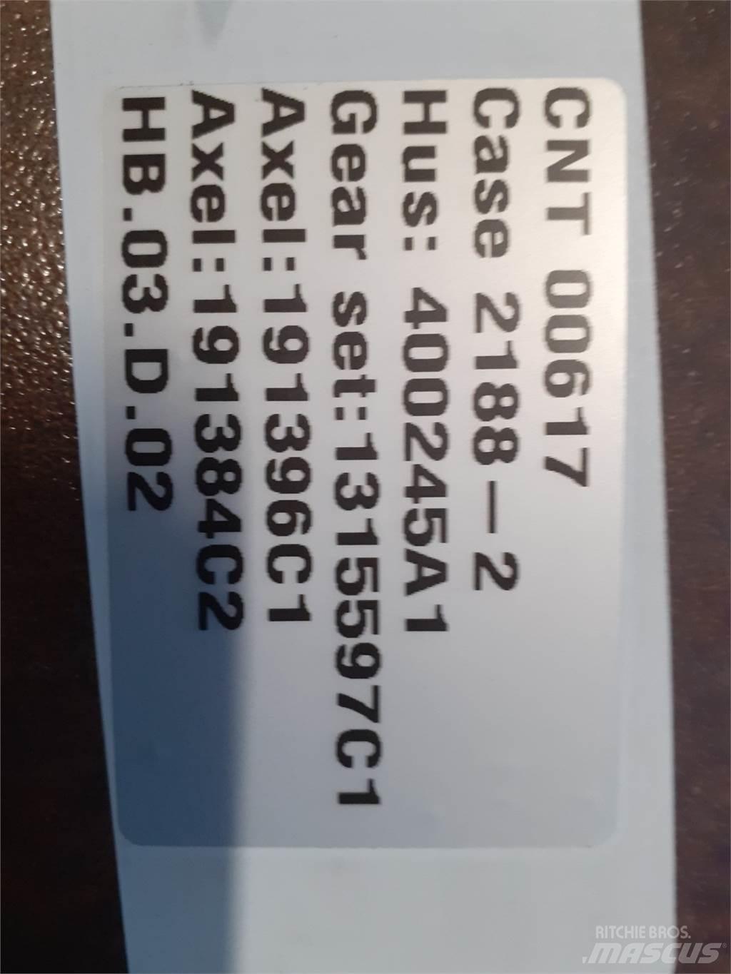 Case IH 2188 Transmisie
