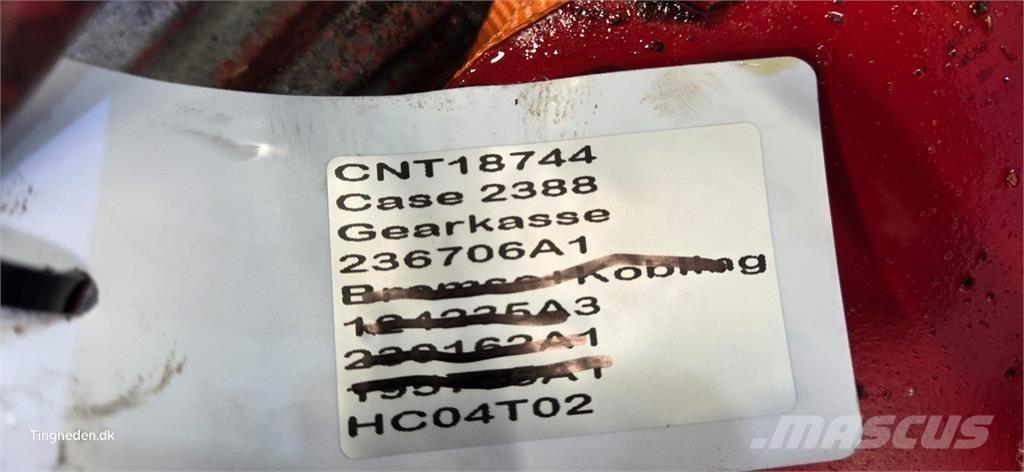 Case IH 2388 Transmisie