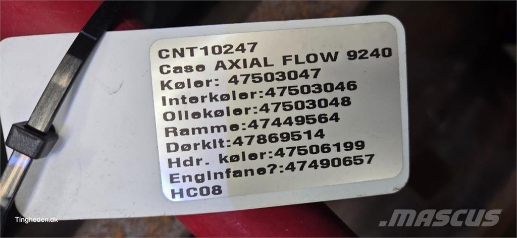 Case IH 9240 Radiatoare