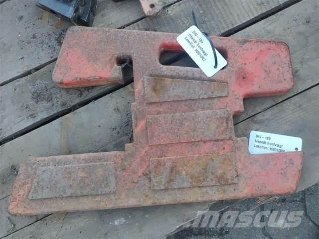 CASE Vægtklods Greutăți față