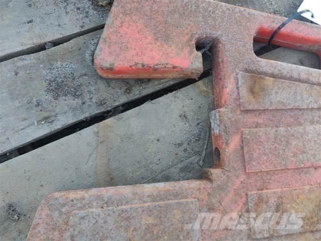CASE Vægtklods Greutăți față