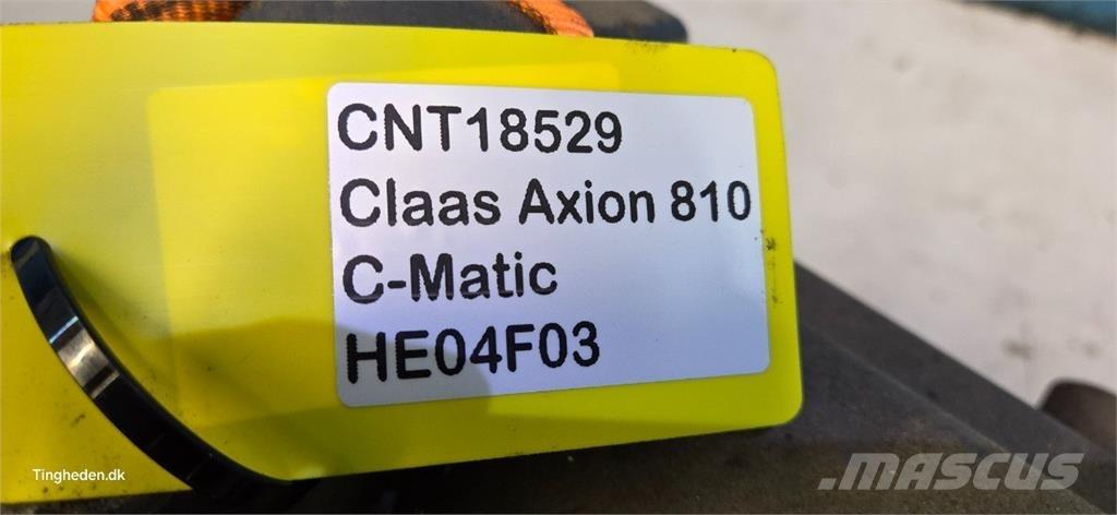 CLAAS Axion 810 Transmisie