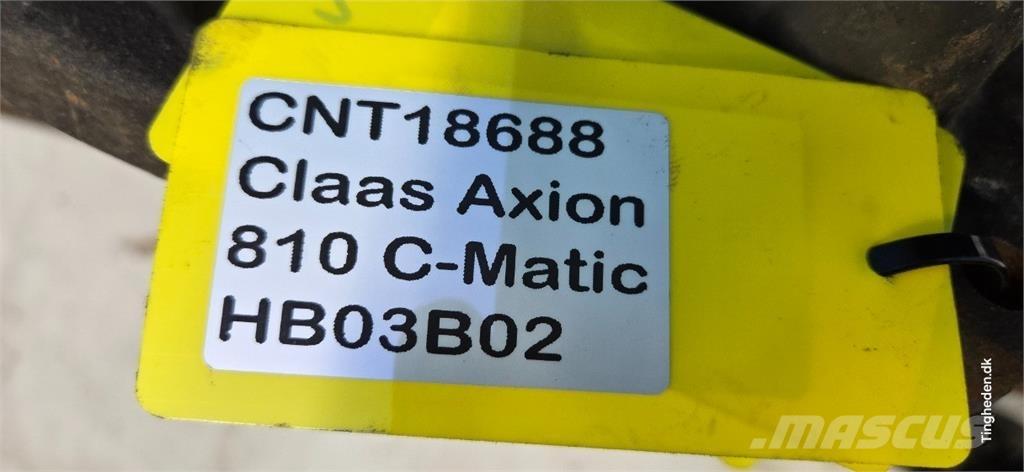 CLAAS Axion 810 Transmisie