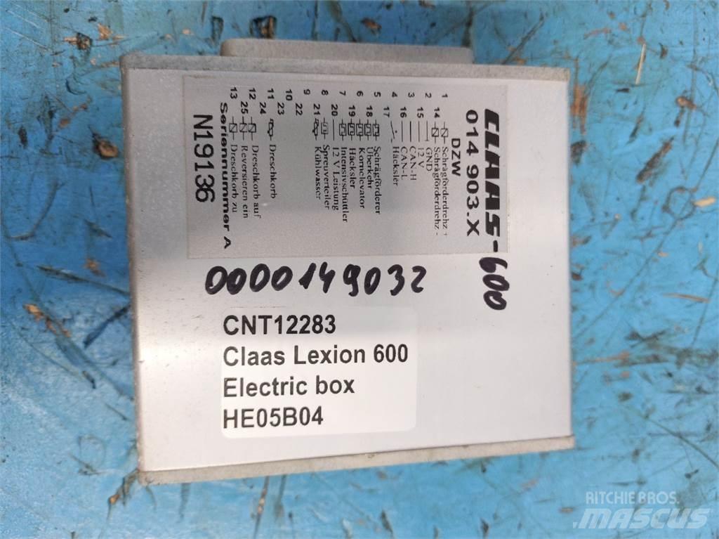 CLAAS Lexion 600 Electronice