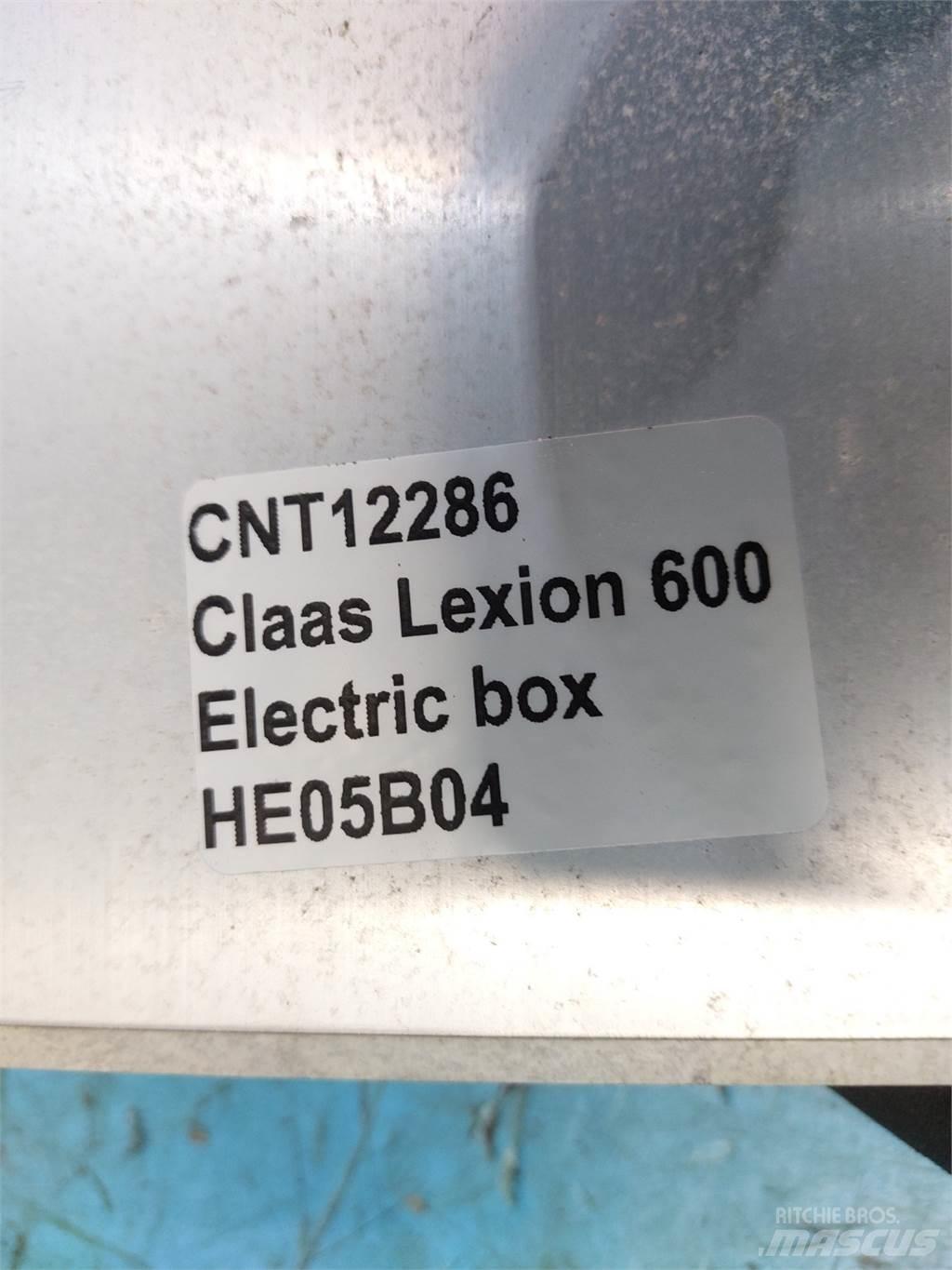 CLAAS Lexion 600 Electronice