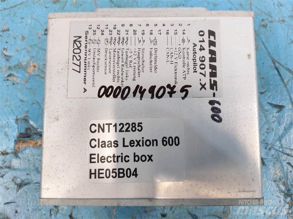 CLAAS Lexion 600 Electronice