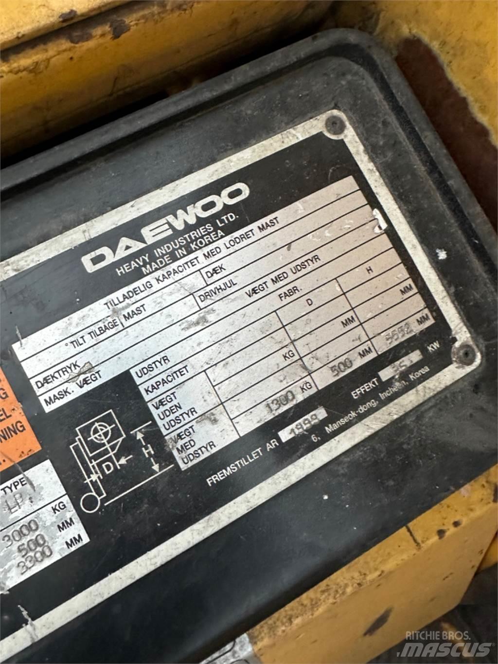 Daewoo G30E Stivuitor GPL