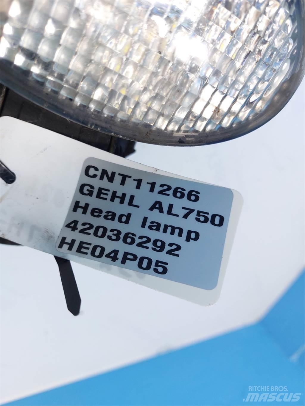 Gehl AL750 Electronice