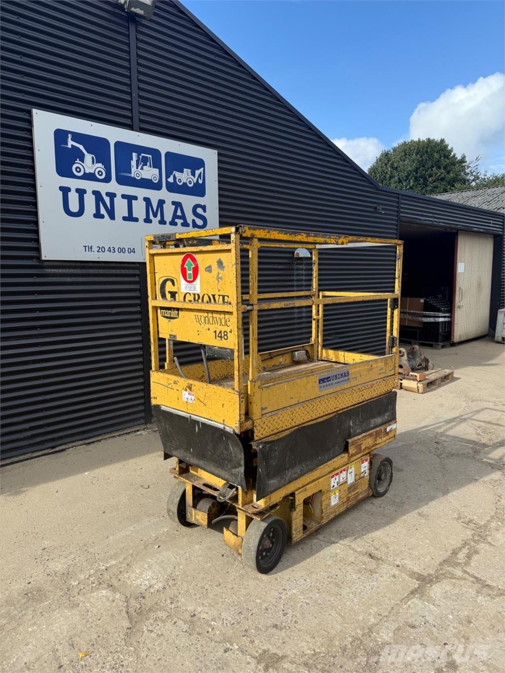 Grove Saxlift Platforme foarfeca