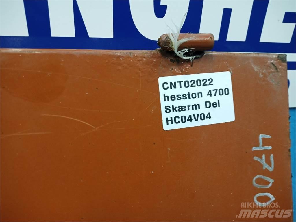 Hesston 4700 cupa de excavat cu cernere
