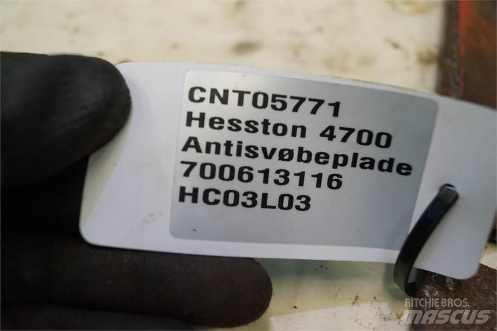 Hesston 4700 Alte echipamente pentru nutret