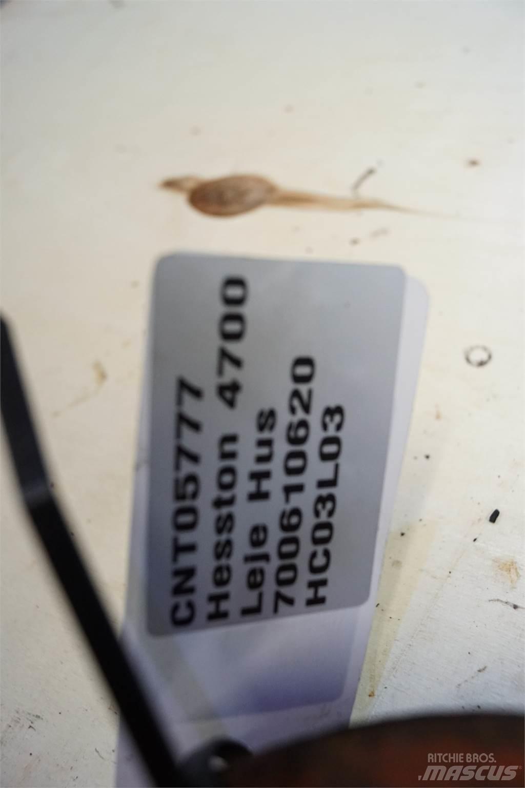 Hesston 4700 Alte echipamente pentru nutret