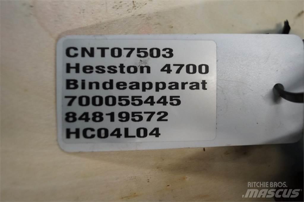 Hesston 4700 Alte echipamente pentru nutret