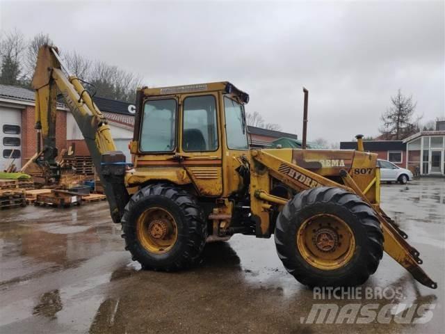 Hydrema 807 Buldoexcavatoare