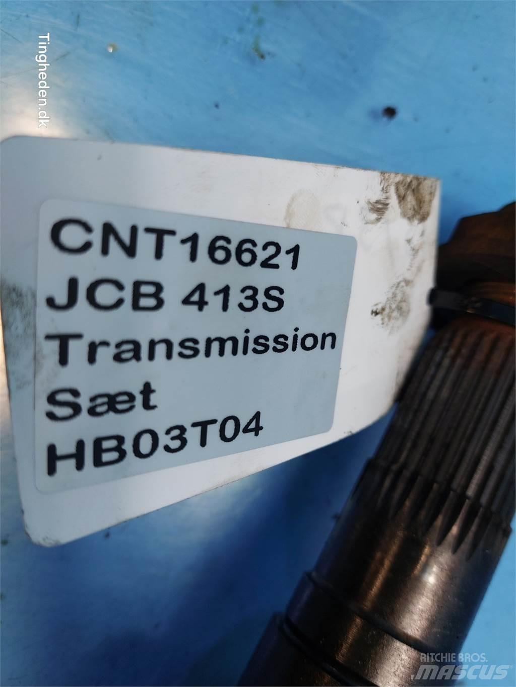 JCB 413S Transmisie