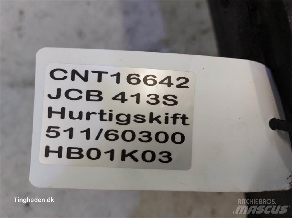 JCB 413S Conectoare rapide