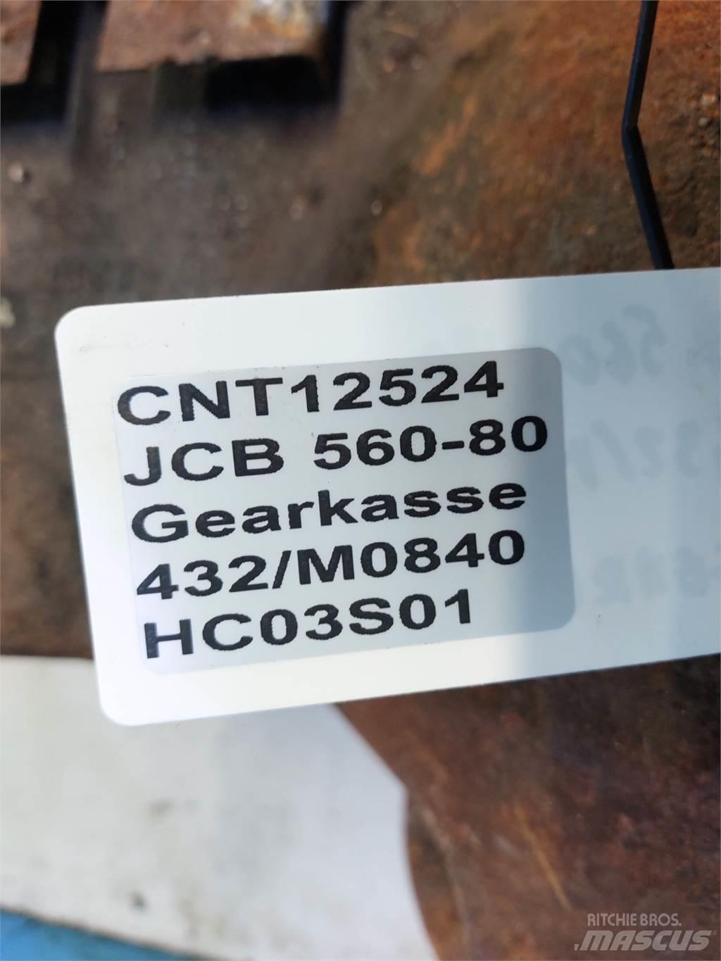 JCB 560-80 Transmisie
