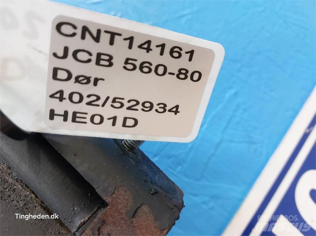 JCB 560-80 Cabine si interior