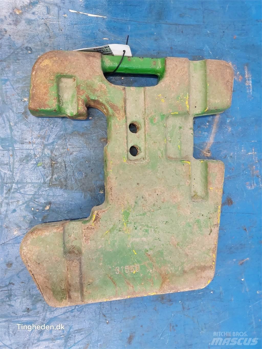 John Deere 1120 Greutăți față
