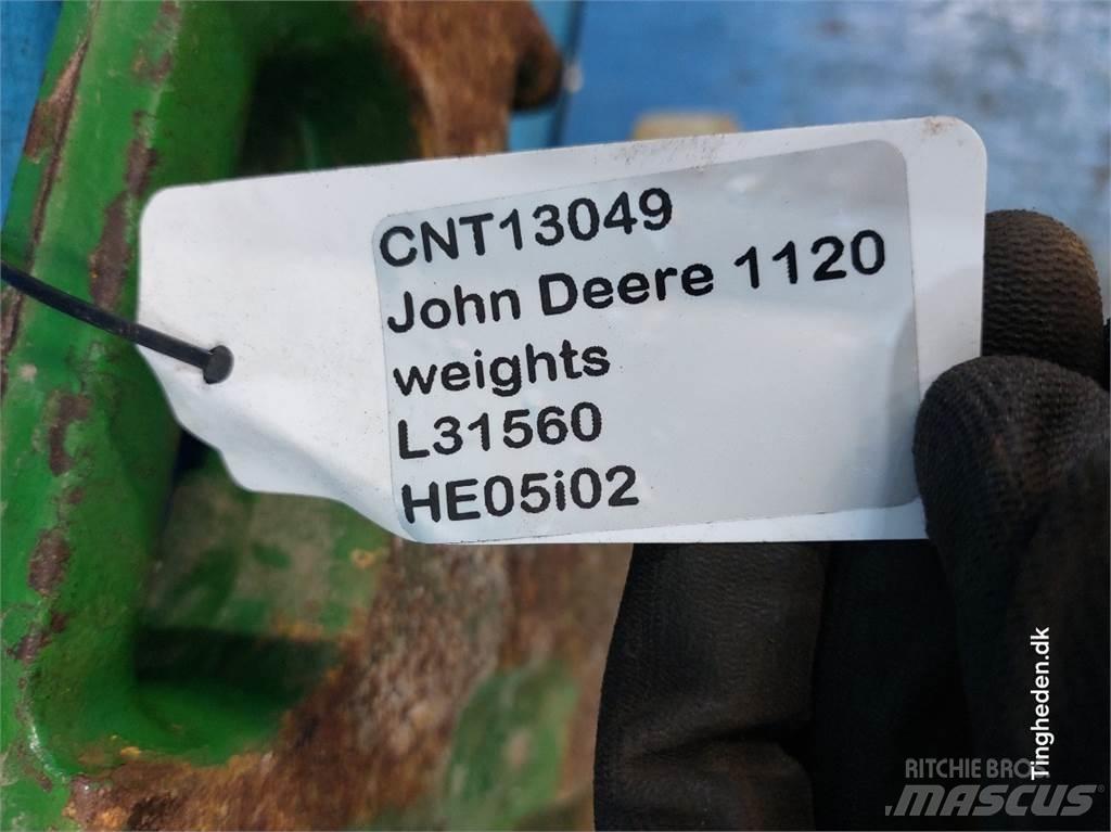 John Deere 1120 Greutăți față