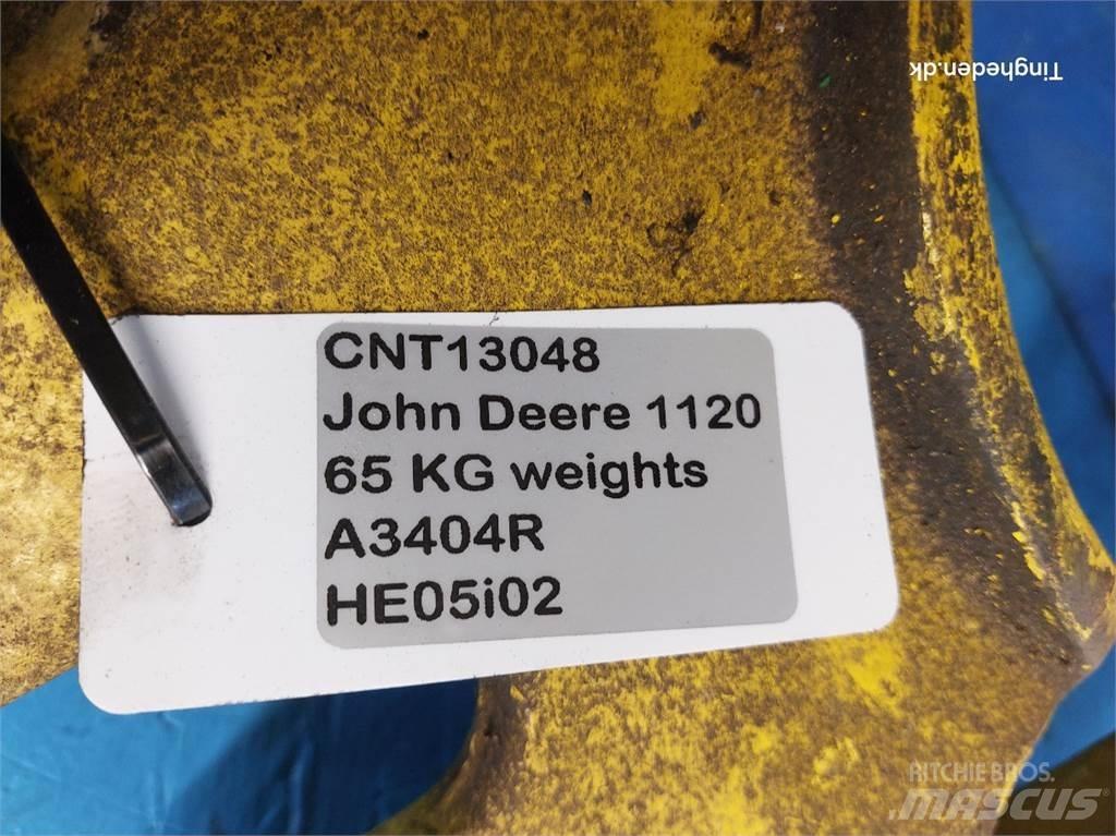 John Deere 1120 Greutăți față