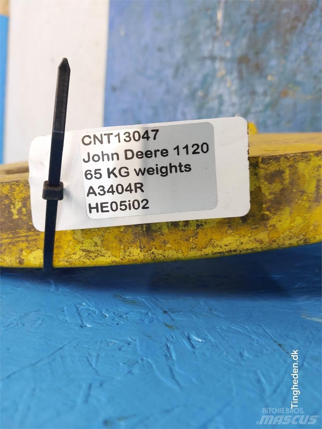 John Deere 1120 Greutăți față