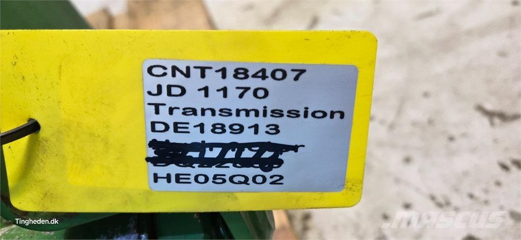 John Deere 1170 Transmisie