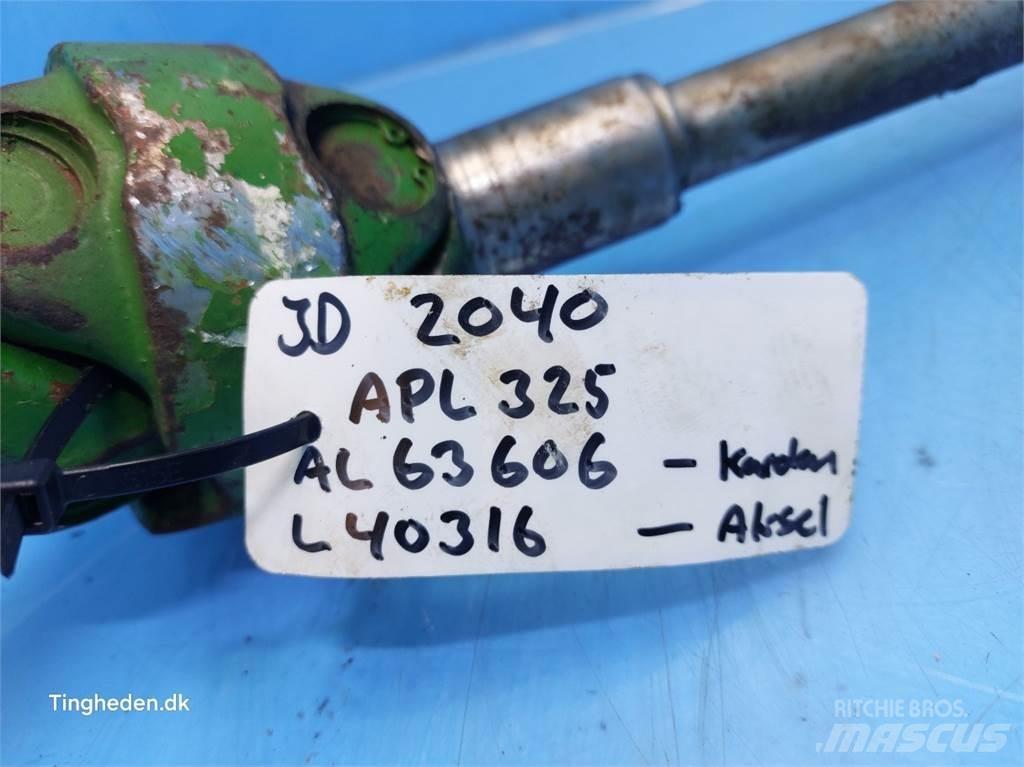John Deere 2040 Alte accesorii tractor