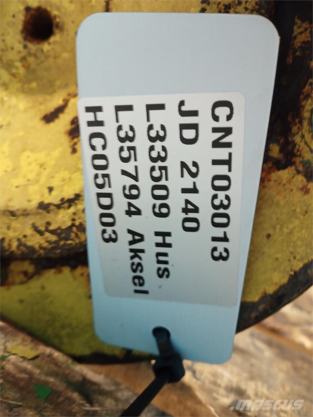 John Deere 2140 Alte accesorii tractor