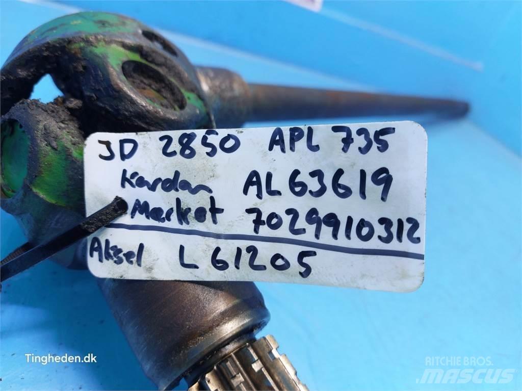 John Deere 2850 Alte accesorii tractor