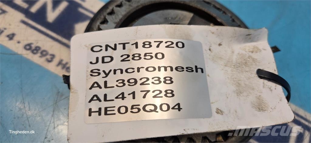 John Deere 2850 Transmisie