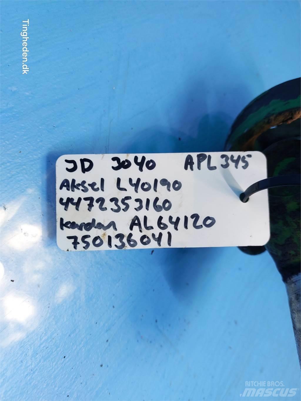 John Deere 3040 Alte accesorii tractor