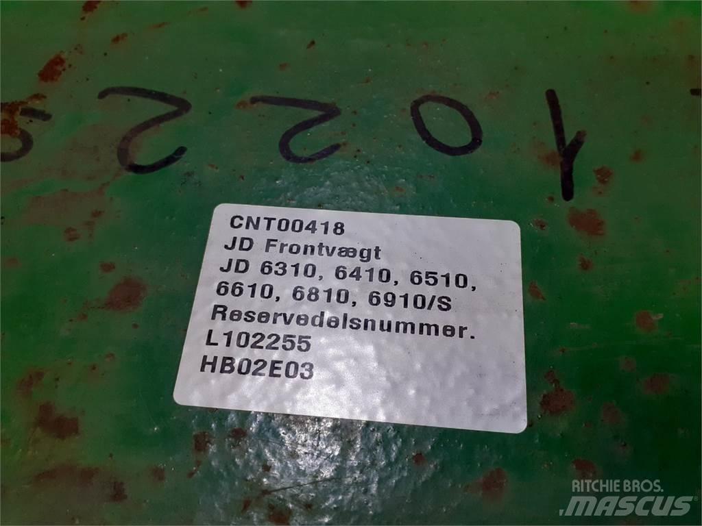 John Deere 6410 Greutăți față