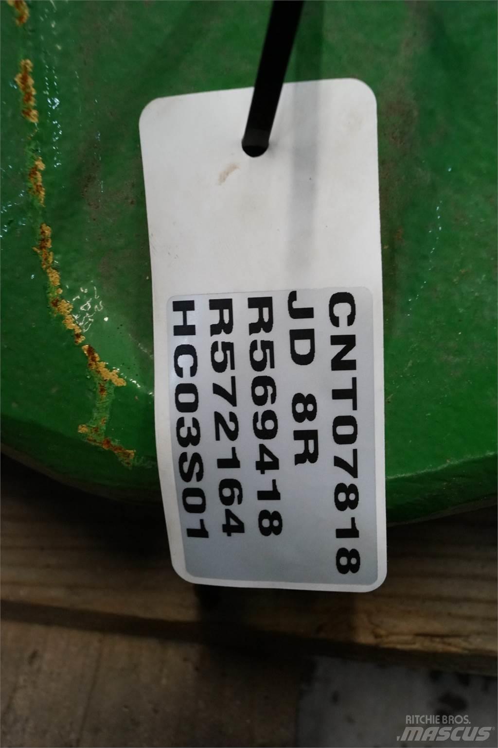 John Deere 8R Greutăți față