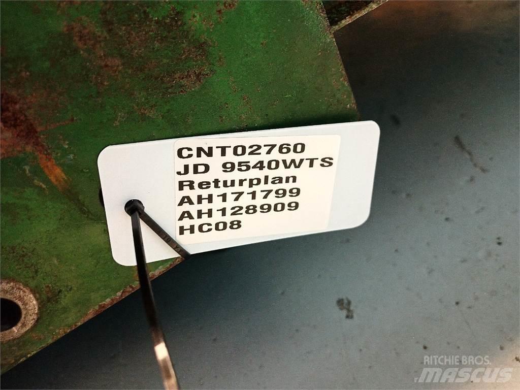 John Deere 9540 Dispersare nisip si sare