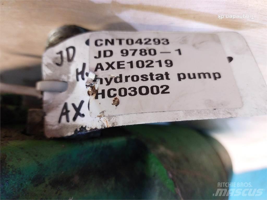 John Deere 9780 Hidraulice