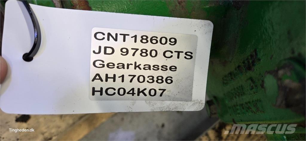 John Deere 9780 Transmisie