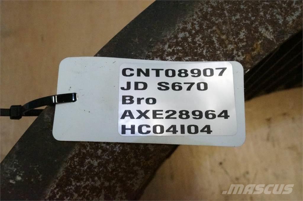 John Deere S670 Accesorii combine agricole