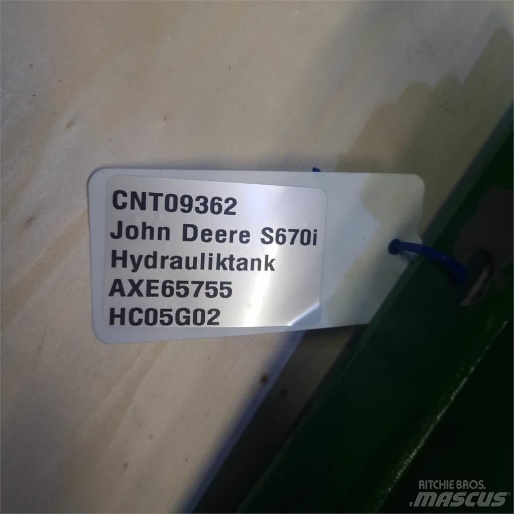 John Deere S670 Hidraulice