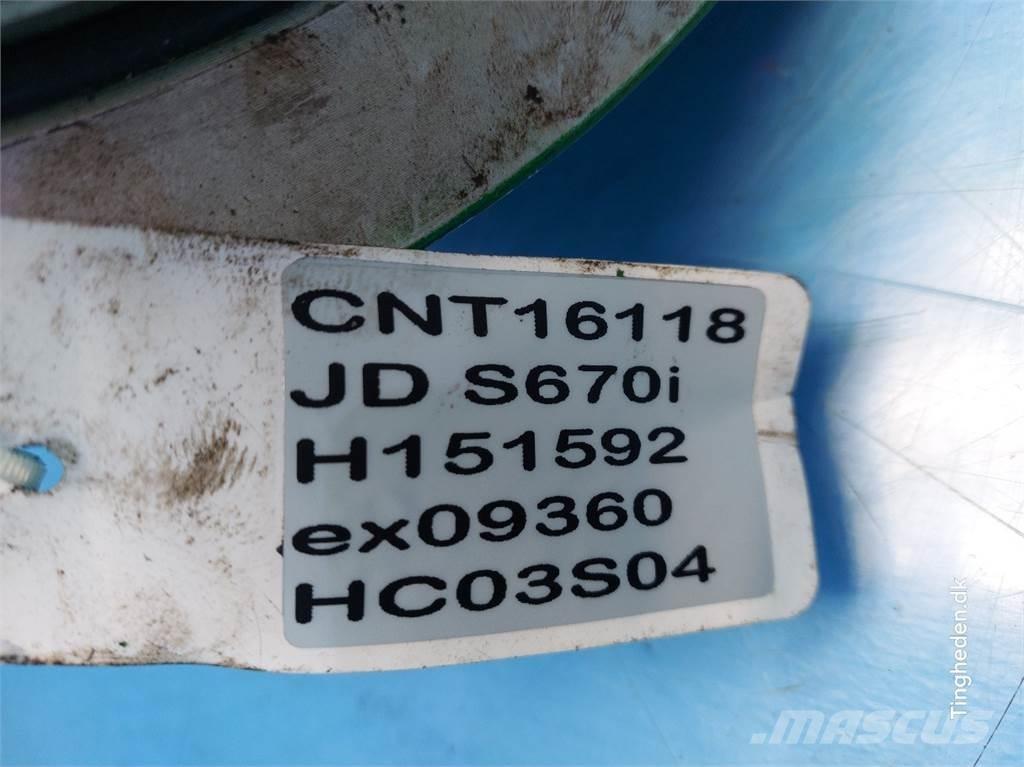 John Deere S670 Transmisie