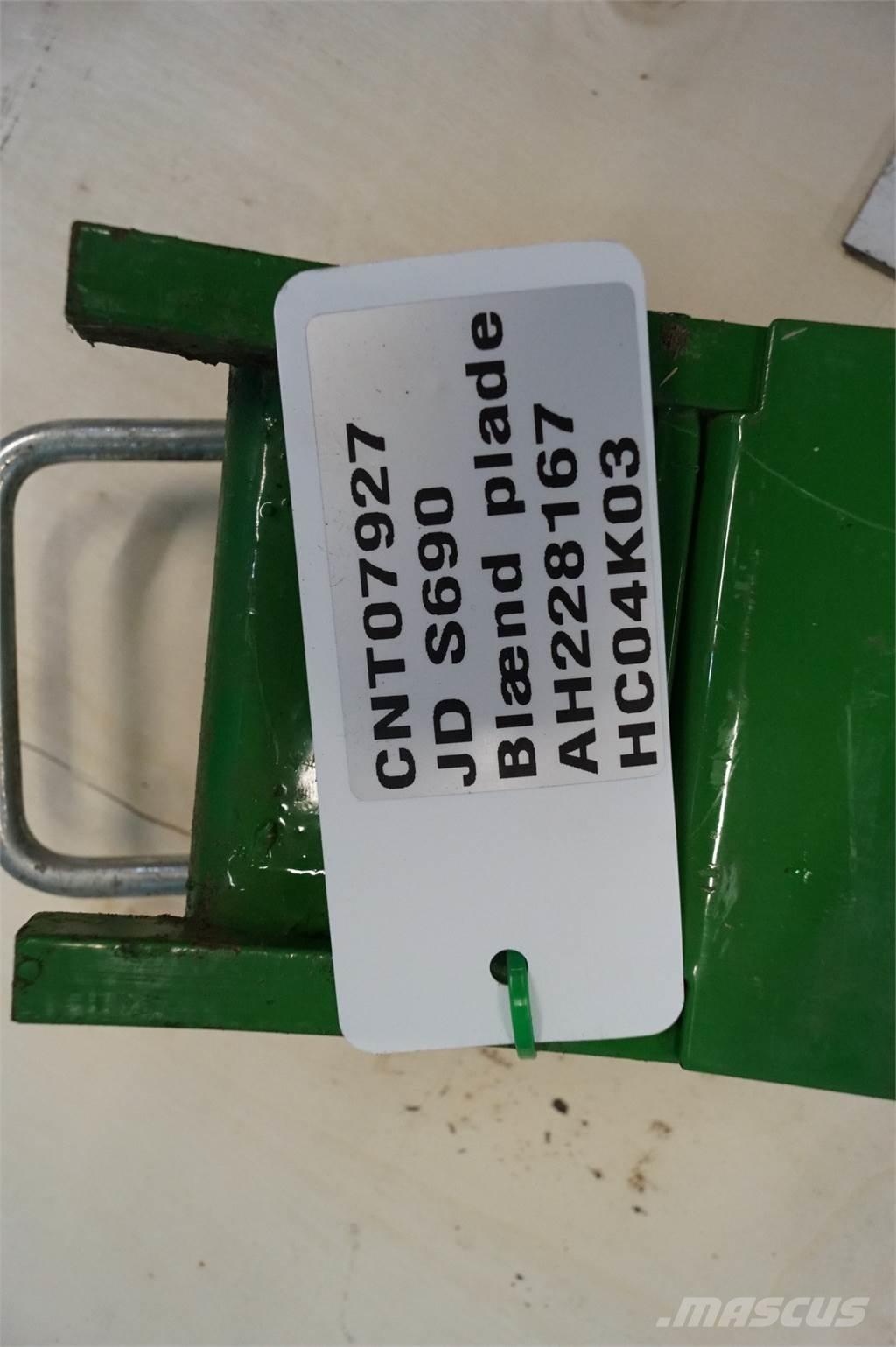 John Deere S690 Accesorii combine agricole