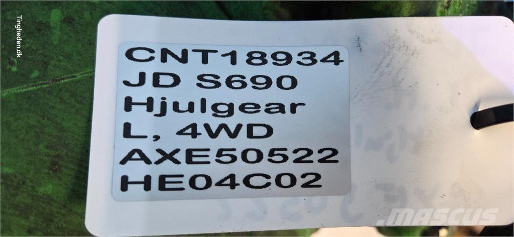John Deere S690 Accesorii combine agricole