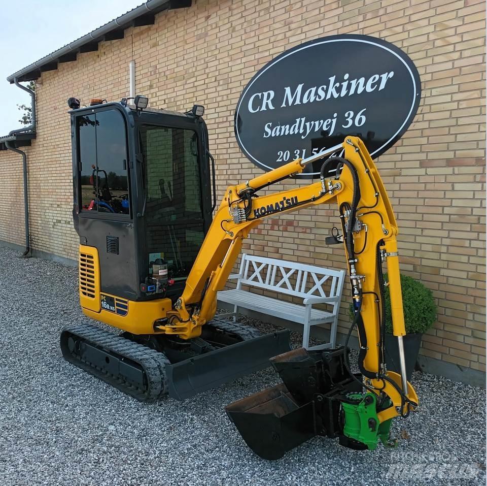 Komatsu pc16r hs Mini excavatoare < 7t